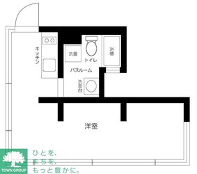 Ｍｏｎ－ｎａｋａ　Ａｐａｒｔｍｅｎｔ　Ｔｅｒｒａｃｅの物件間取画像